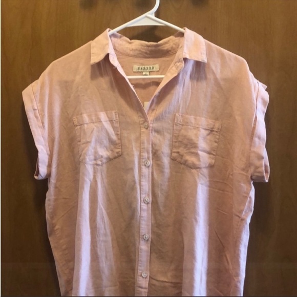 Francesca's Size Small Light Pink Open Back Top New With Tags - Picture 4 of 8